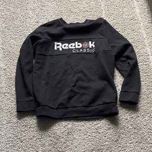 Reebok Classic Black Crewneck